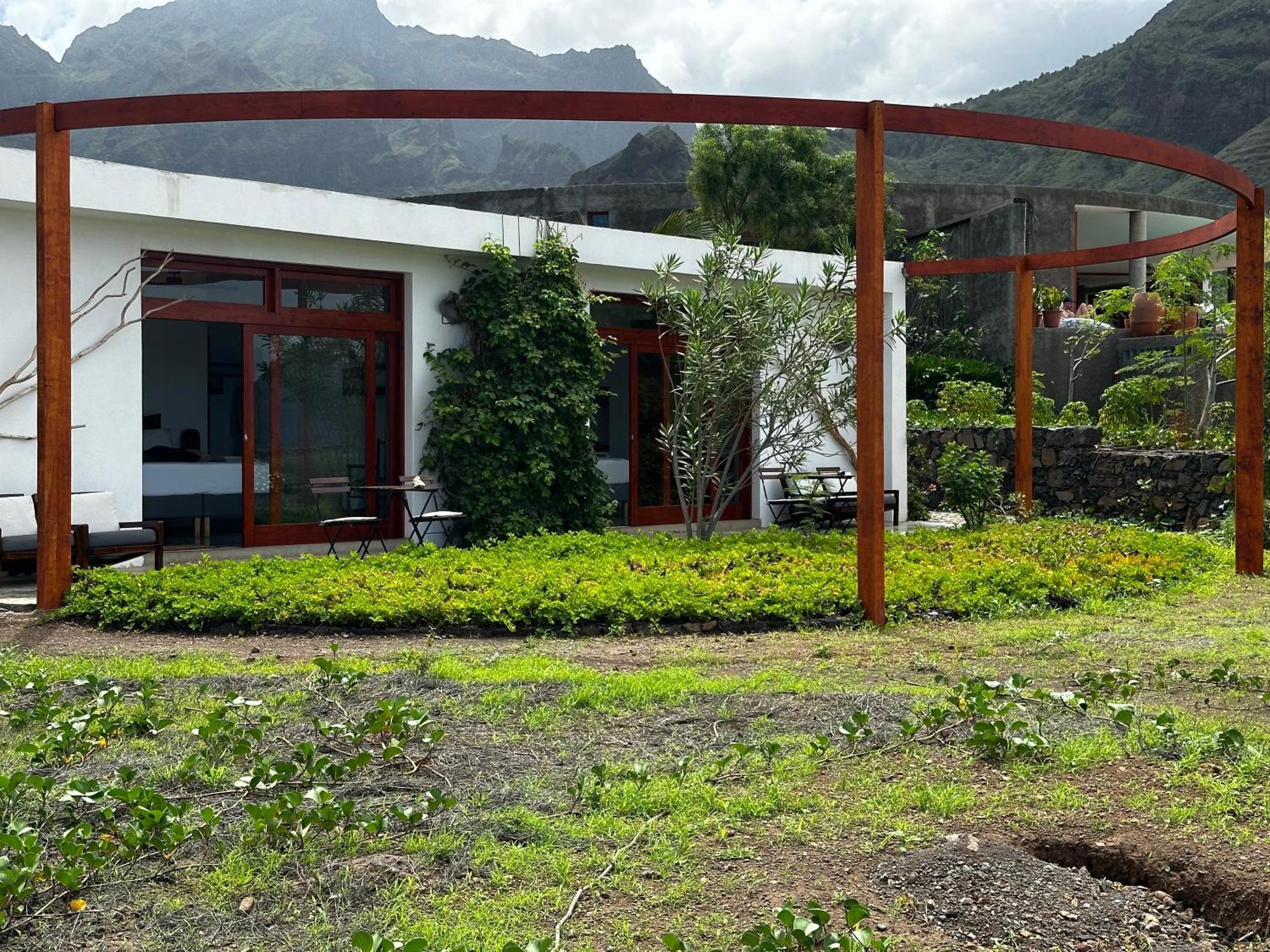 Palmeira Da Cruz Ecolodge Chã da Igreja Exteriör bild